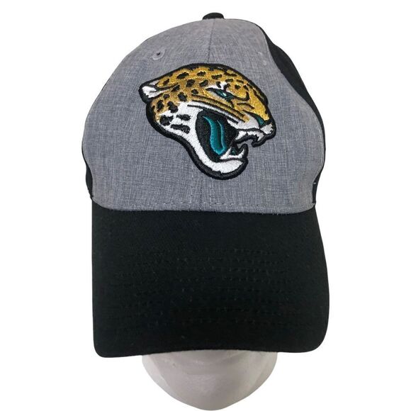 NFL Jacksonville Jacquard Grey Black Baseball Cap - Picture 1 of 6